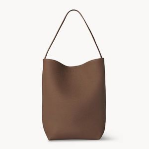 The Row large N/S Park Tote in Leather